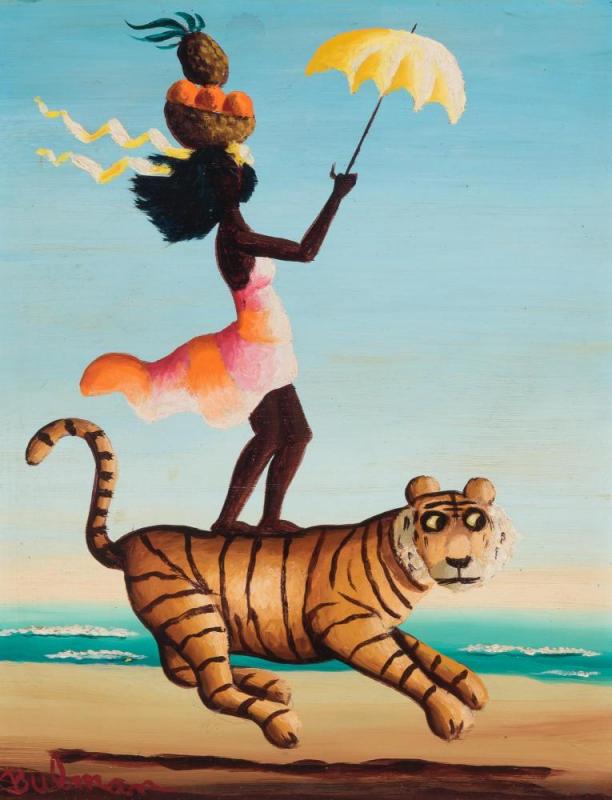 Vue Du Porche Artwork by Orville Bulman