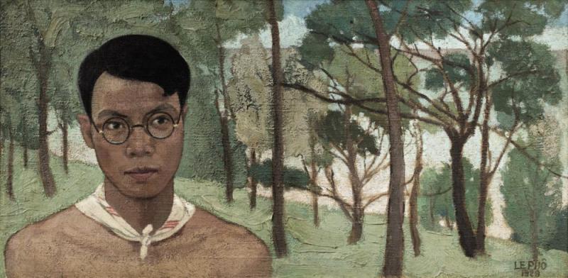 Autoportrait Dans La Forêt, 1929 Artwork by Le Pho