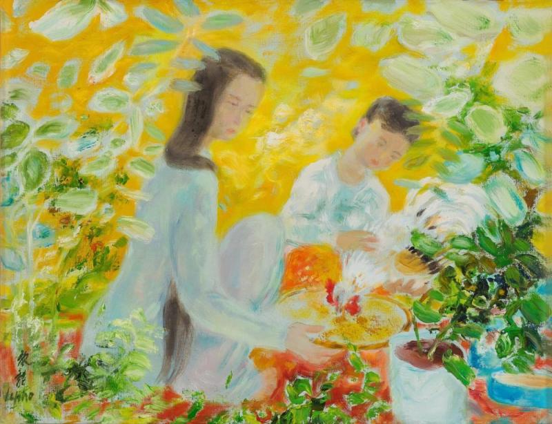 Avant Le Combat Artwork by Le Pho