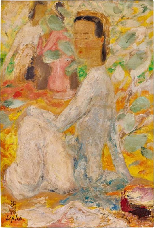 Dans Le Jardin Artwork by Le Pho