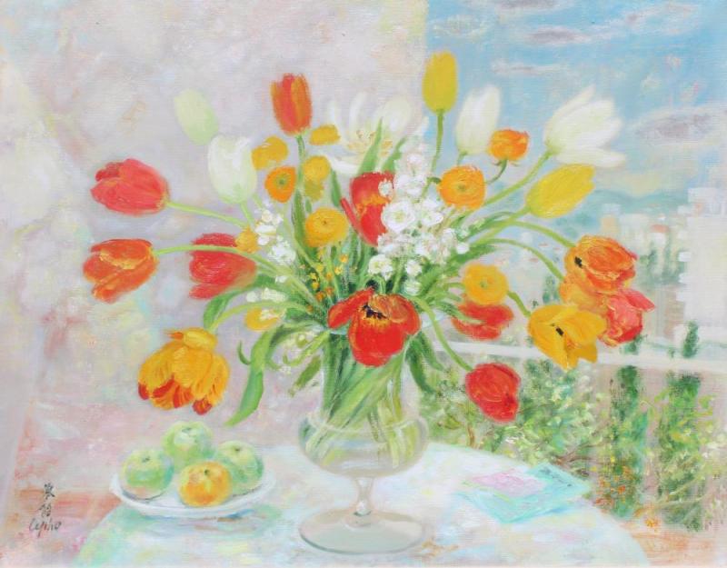 Fleurs, 1969 Artwork by Le Pho