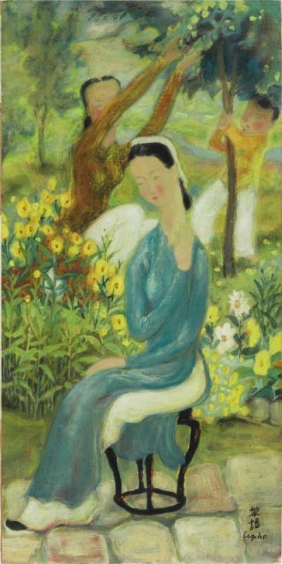 La Cueillette Artwork by Le Pho