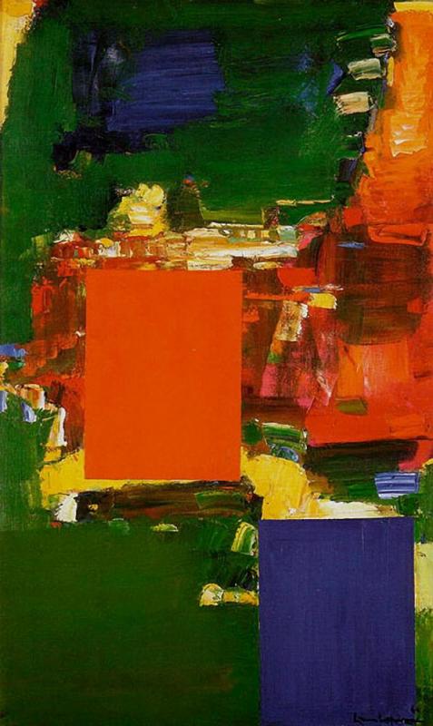 Olive Grove, 1960 Artwork by Hans Hofmann