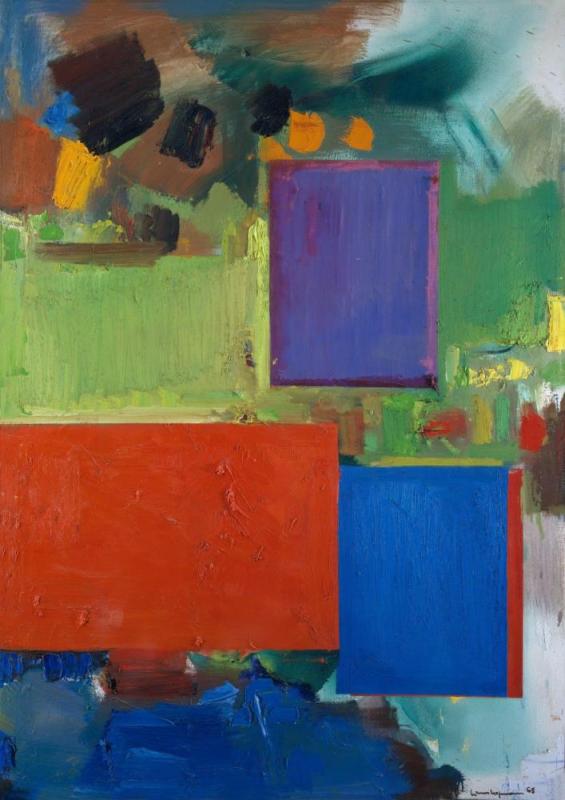 Rhapsody, 1965 Artwork by Hans Hofmann