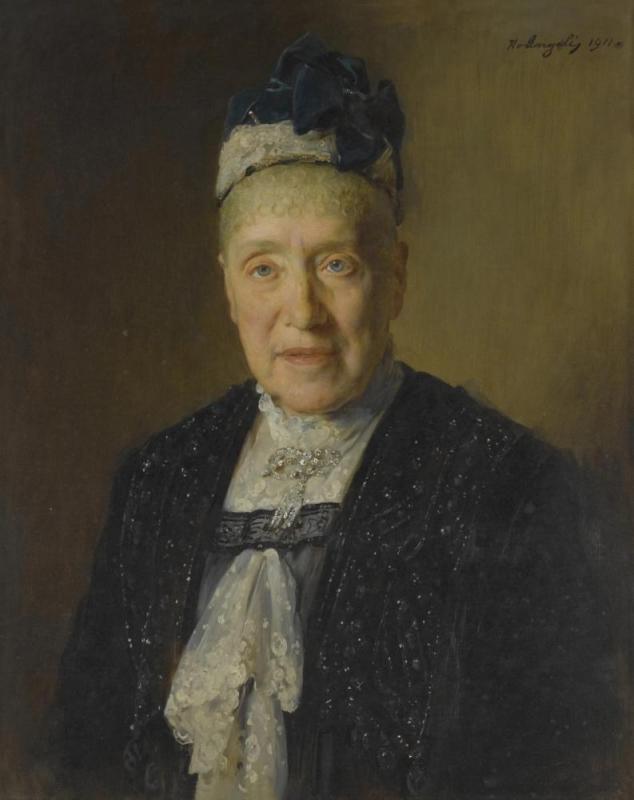 Princess Marie Zu Hohenlohe-schillingsfürst, 1911 Artwork by Heinrich Von Angeli