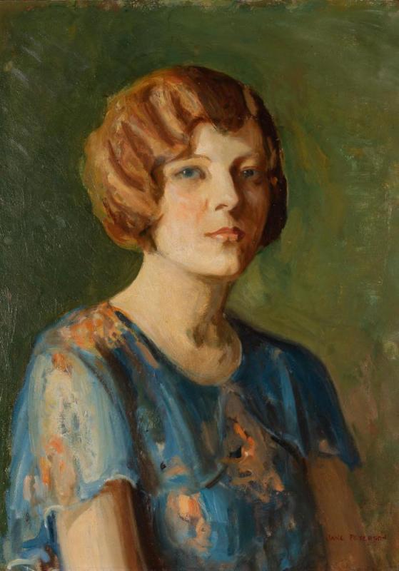 Portrait Of A Woman Artwork by Jane Peterson