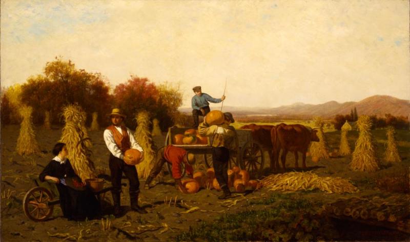 October, 1867 Artwork by John Whetten Ehninger