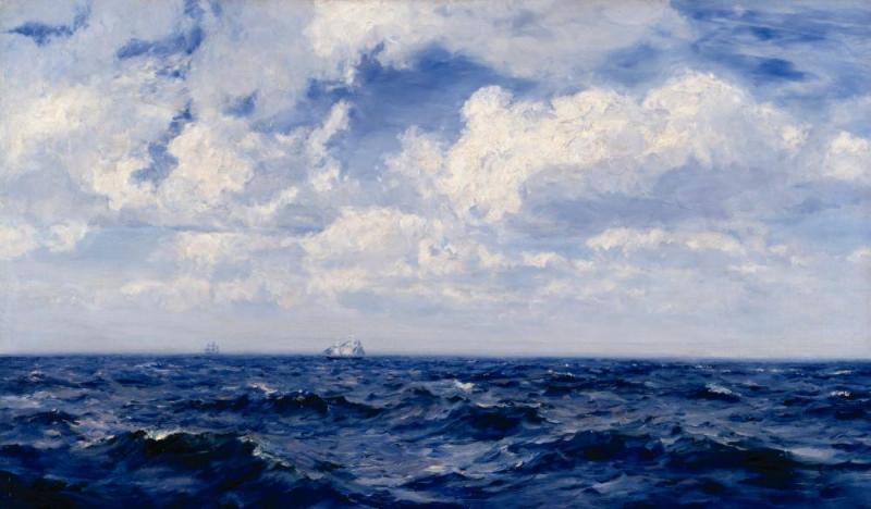 Summer Breeze In The Channel, 1893 Artwork by Henry Moore