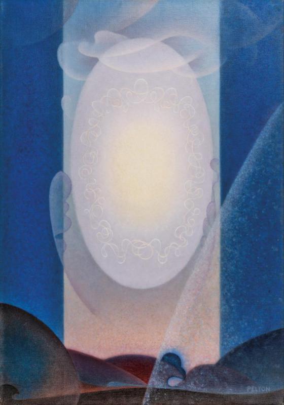 Light Center, 1947-1948 Artwork by Agnes Pelton