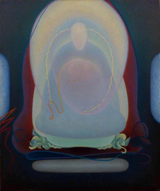 Mother Of Silence, 1933 Artwork by Agnes Pelton
