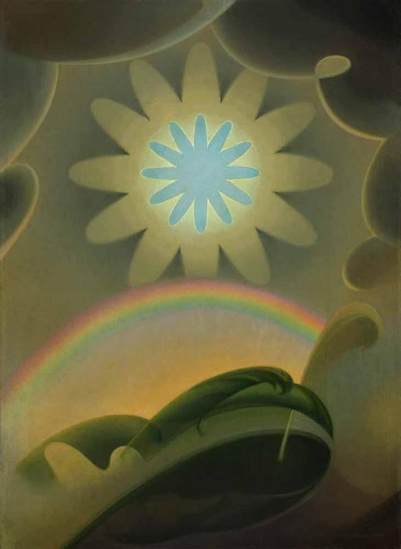 Sand Storm, 1932 Artwork by Agnes Pelton