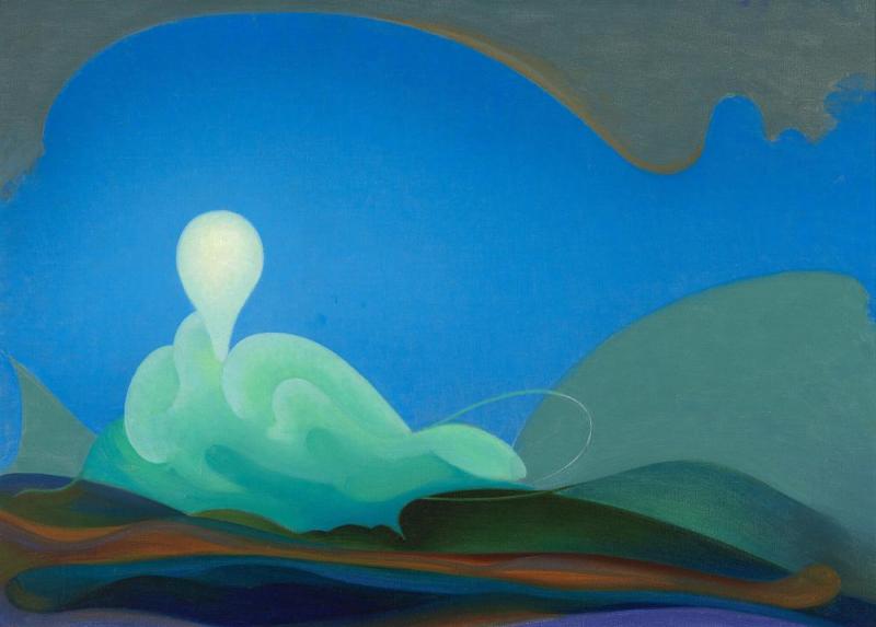 Sea Change, 1931 Artwork by Agnes Pelton