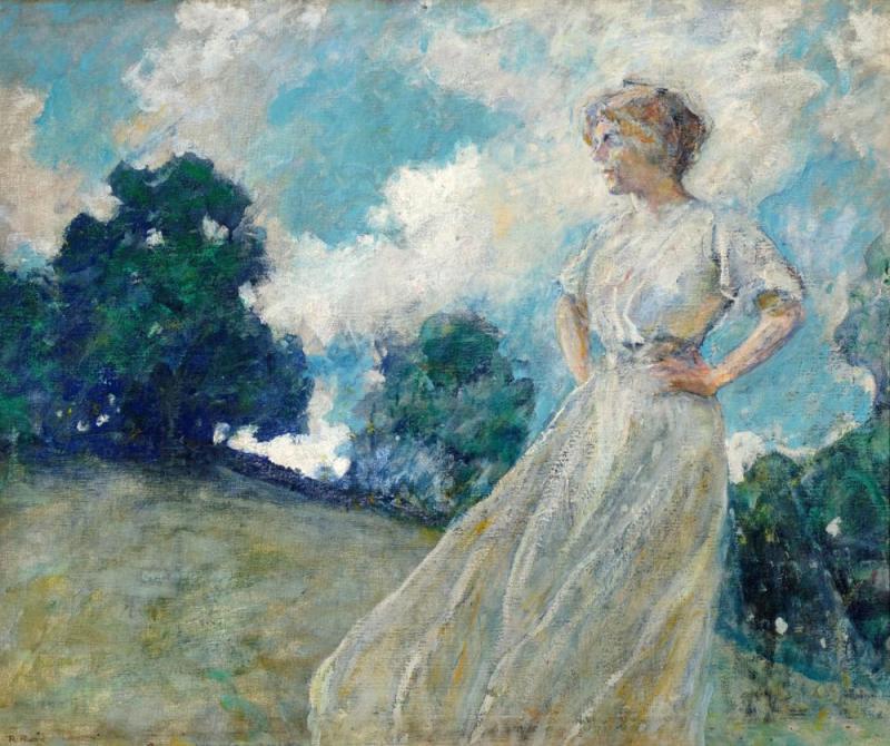 Summer Breezes, Circa 1910-20 Artwork by Robert Lewis Reid
