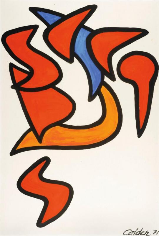 Evolution, 1971 Artwork by Alexander Calder