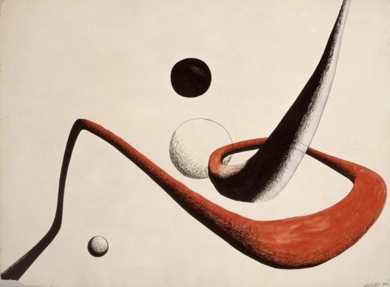 Space Tunnel, 1932 Artwork by Alexander Calder