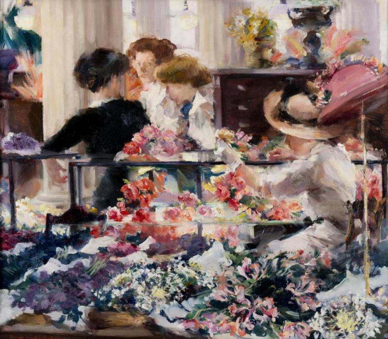 In The Spring, 1912 Artwork by Elizabeth Sparhawk-jones