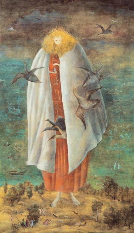 The Giantess (the Guardian Of The Egg), 1947 Artwork by Leonora Carrington