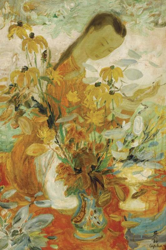 The Art Of The Bouquet, 1958 Artwork by Le Pho