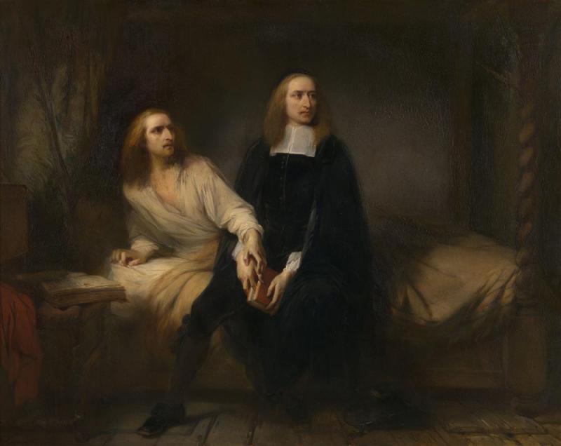 The De Witt Brothers In Captivity, 1838 Artwork by Gustaf Wappers