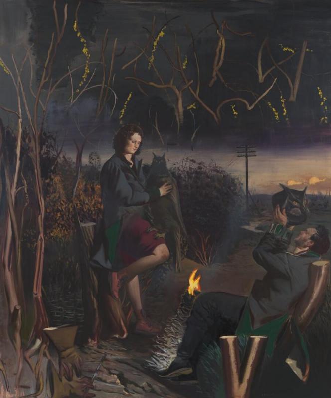 Aprilnacht, 2011 Artwork by Neo Rauch