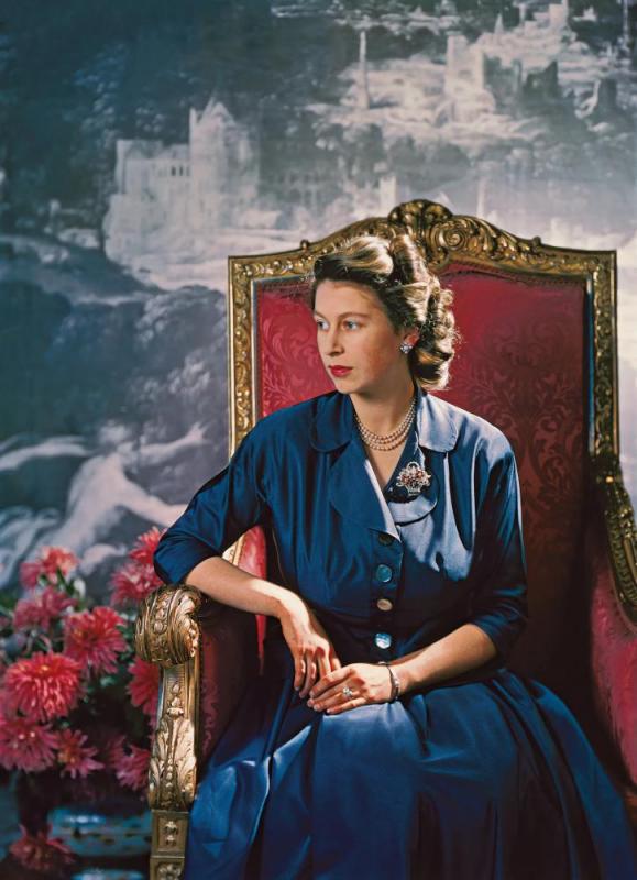 Princess Elizabeth, 1948 Artwork by Cecil Beaton