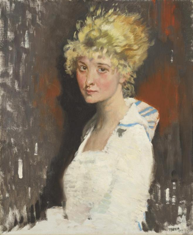 The Artist's Model, Yvonne, 1917 Artwork by Sir William Orpen