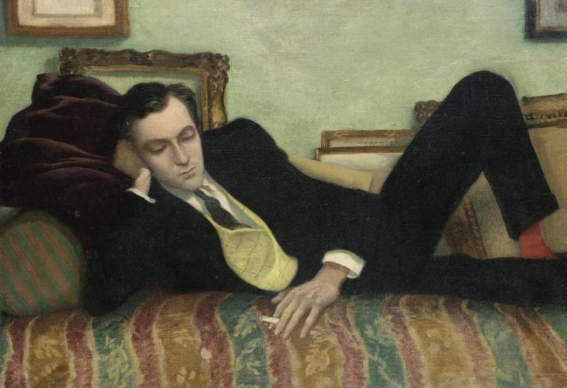 Portrait Of Cecil Beaton Artwork by Rex Whistler