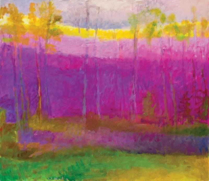 Clearing, 1991 Artwork by Wolf Kahn