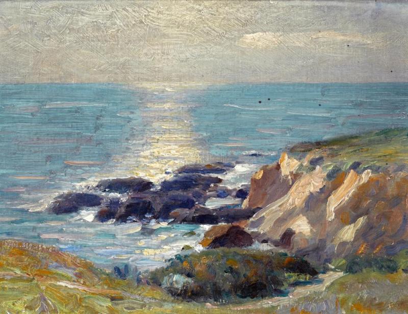 Coastal Rocks Artwork by E. Martin Hennings