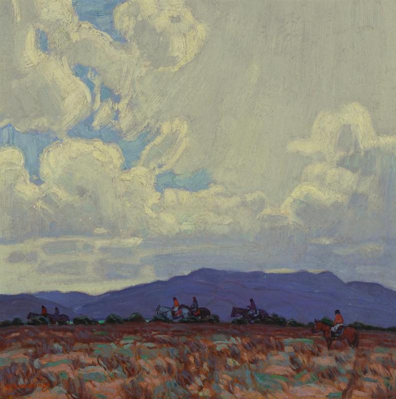 Riders Artwork by E. Martin Hennings