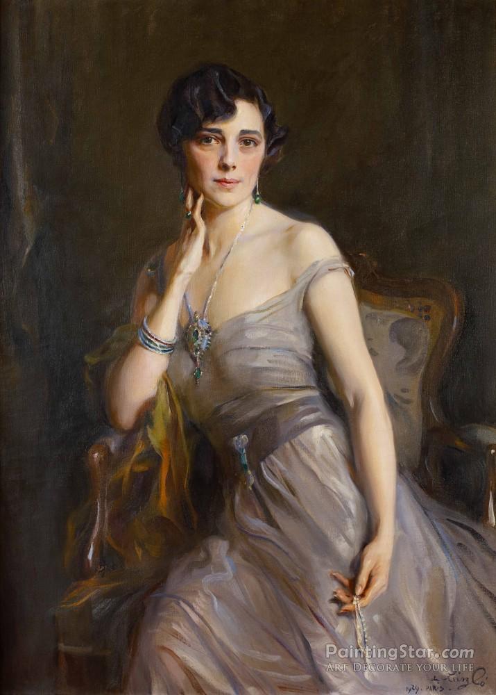 Fryer, Mrs Livingston, Née Catherine Appleton, 1929 Artwork by Philip Alexius de Laszlo