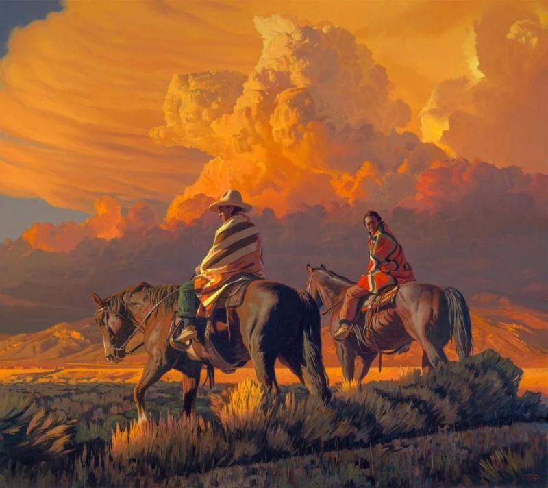 Entering The Shrine, 2022 Artwork by Mark Maggiori