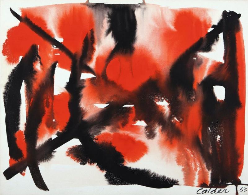 Cross Roads, 1963 Artwork by Alexander Calder