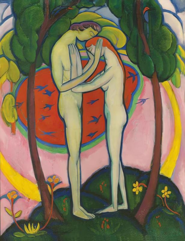 Spring In Central Park, 1914 Artwork by William Zorach