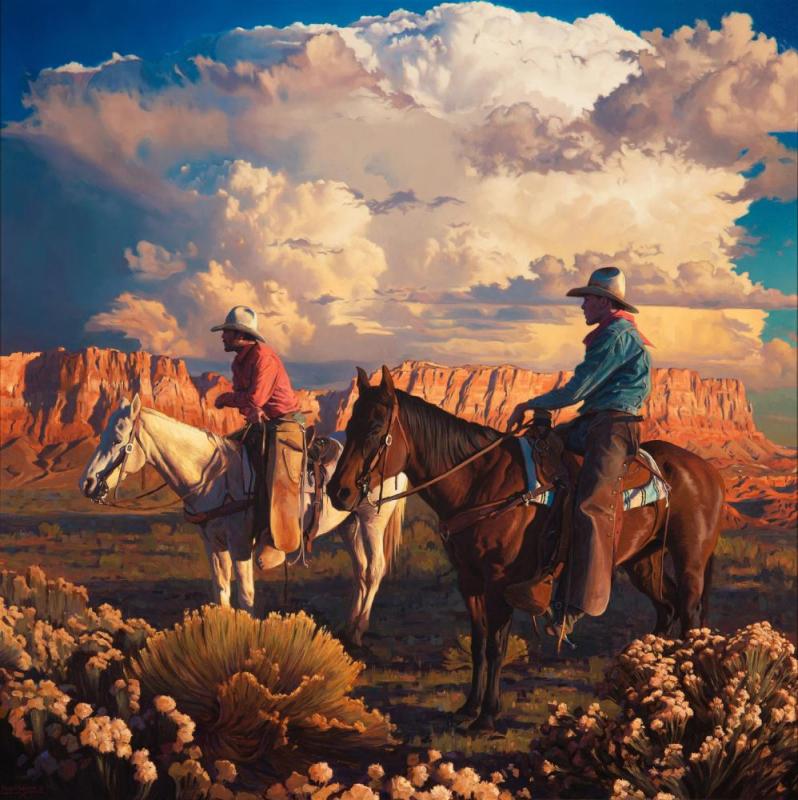 Father And Son, 2018 Artwork by Mark Maggiori