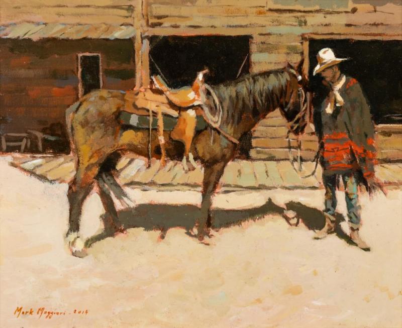 The Horse Whisperer, 2014 Artwork by Mark Maggiori