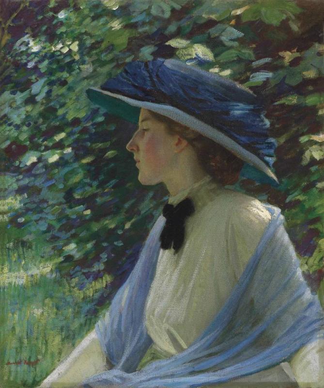 Portrait Of Florence, Circa 1909-1910 Artwork by Harold Knight