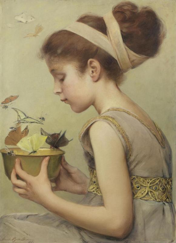 Honey Of The Hymettus, 1891 Artwork by Sarah Paxton Bell Dodson