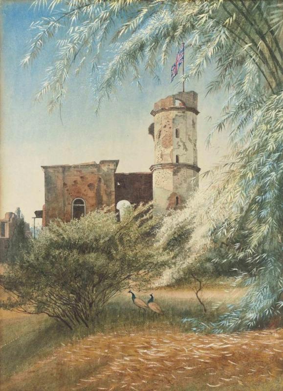The Residency At Lucknow Artwork by George Howard, 9th Earle of Carlisle