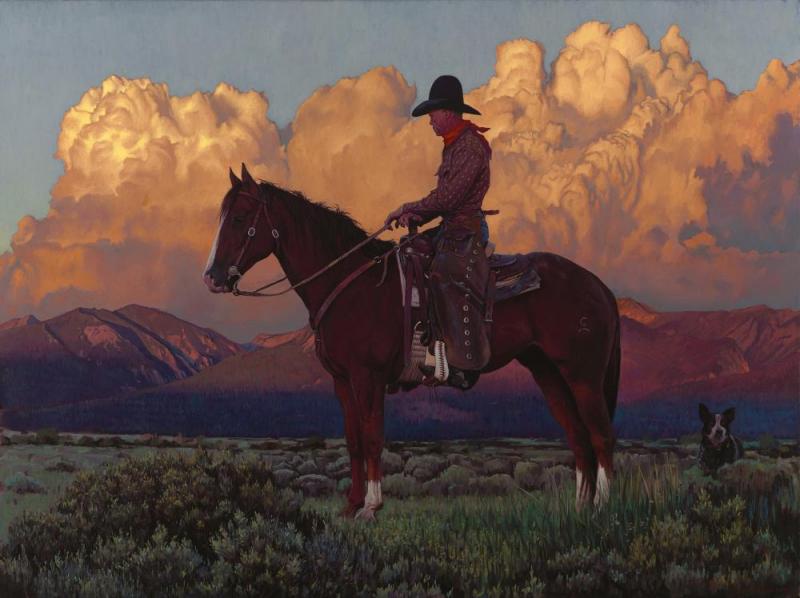 And The Mountain Echos Artwork by Mark Maggiori