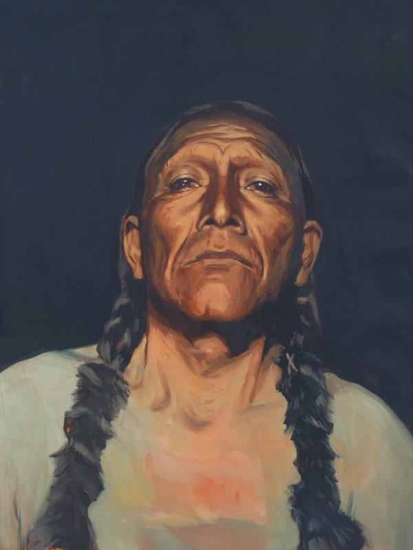 Antonio Luhan Mirabal Artwork by Mark Maggiori