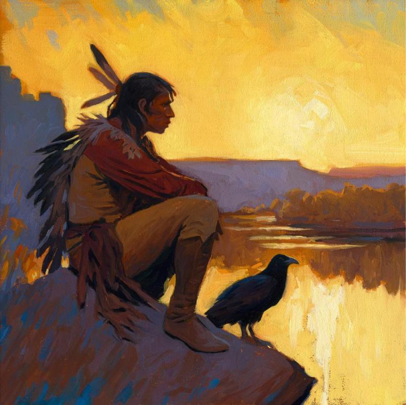 Crow's Fire Artwork by Mark Maggiori