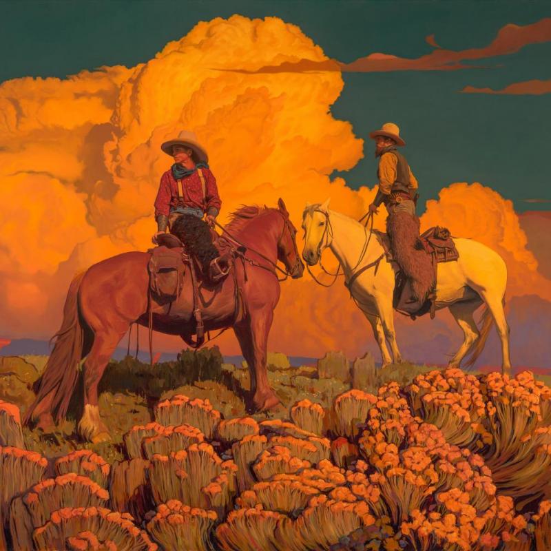 Emerald Sky Artwork by Mark Maggiori