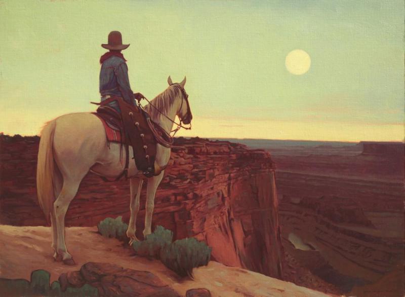 Full Moon Rising Artwork by Mark Maggiori