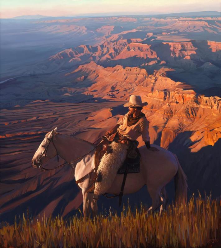 In The Middle Runs A River Artwork by Mark Maggiori