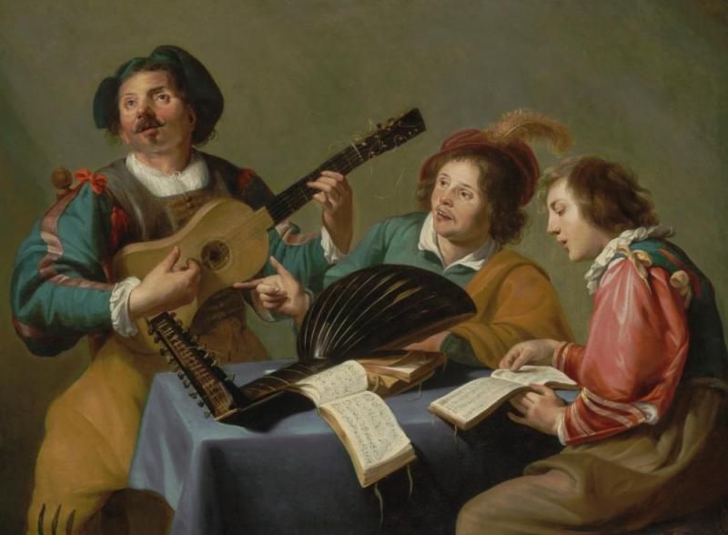 A Musical Concert Artwork by Theodoor Rombouts