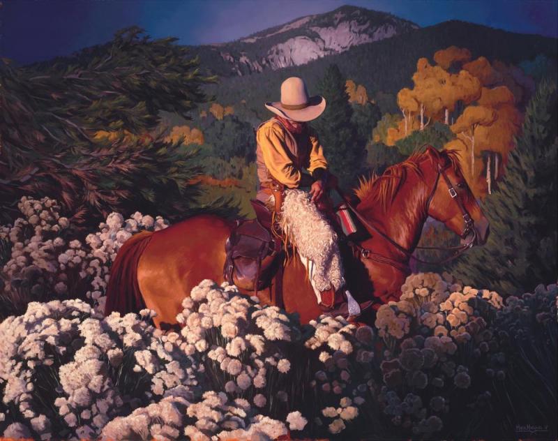 Magic Hour In Taos Artwork by Mark Maggiori