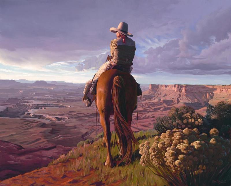 Vastness Of The Red Dirt Country Artwork by Mark Maggiori
