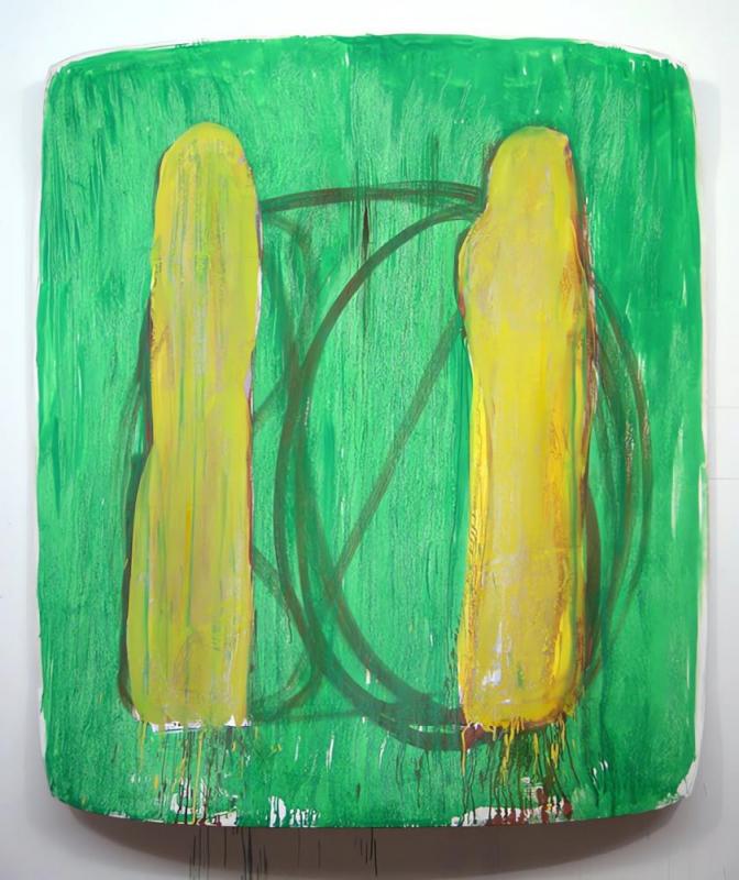 Machpelah, 2005 Artwork by Ron Gorchov