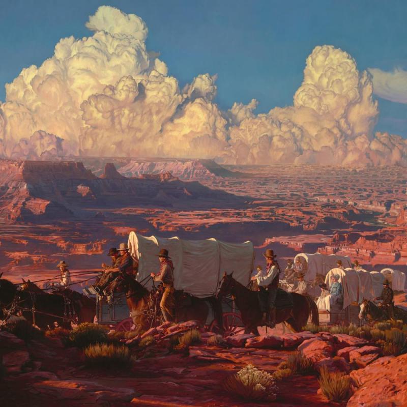 The Journey West Artwork by Mark Maggiori